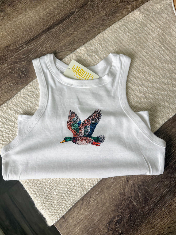 Rhinestone Mallard tank