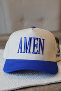 Amen Trucker Hat Blue