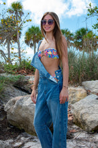 Barrel-leg Overalls