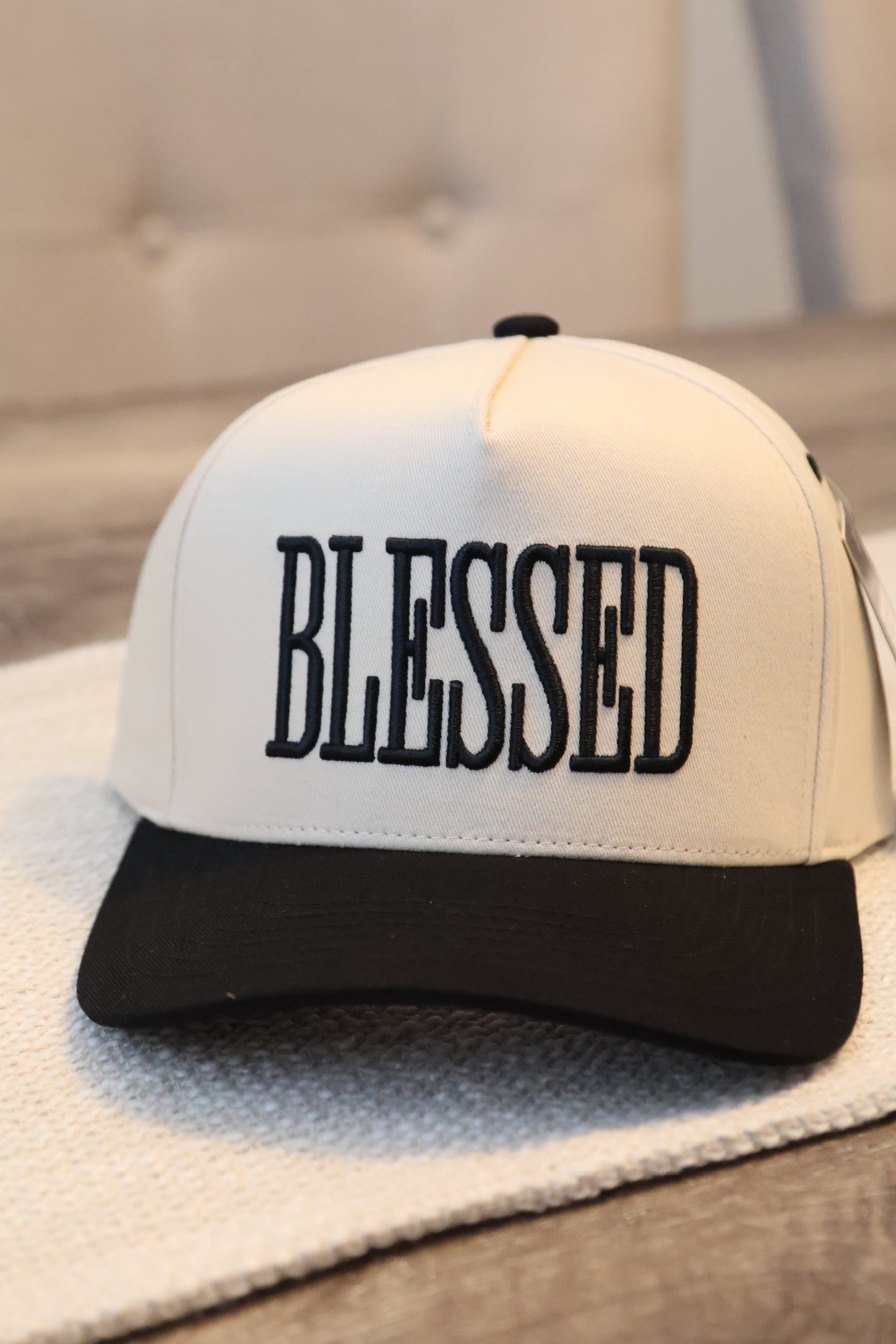 Blessed Trucker Hat Black
