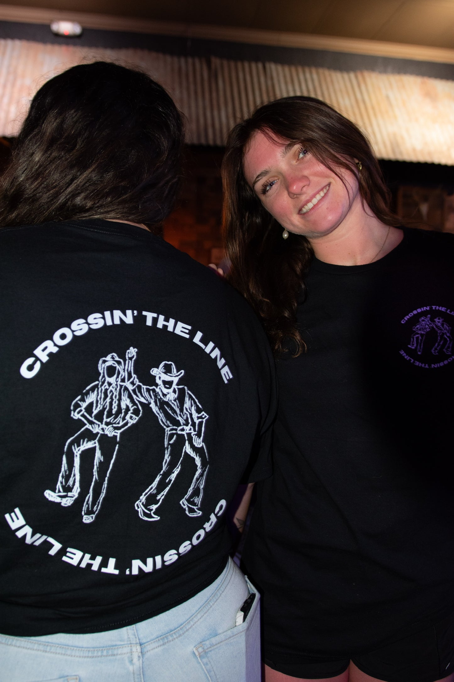 Crossin the Line T-shirt