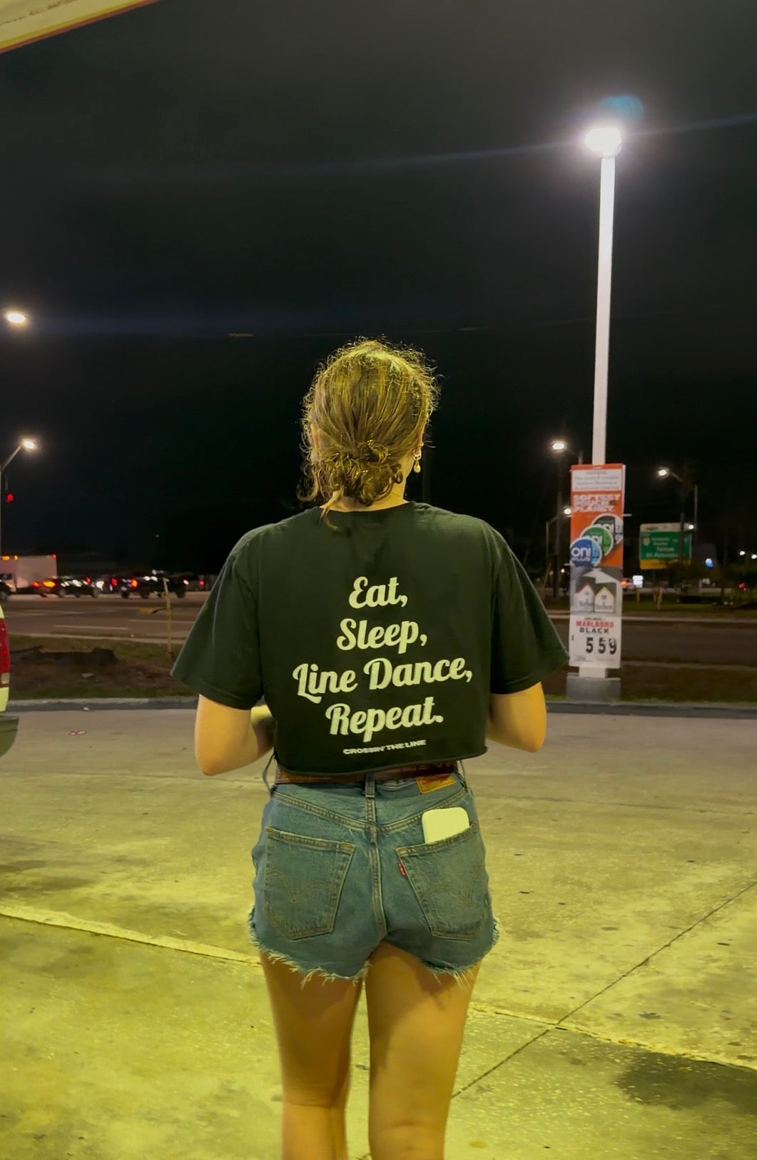 Eat, Sleep, Line Dance, Repeat T-shirt