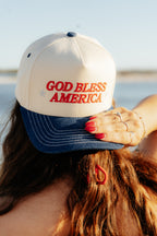 God Bless America Trucker Hat